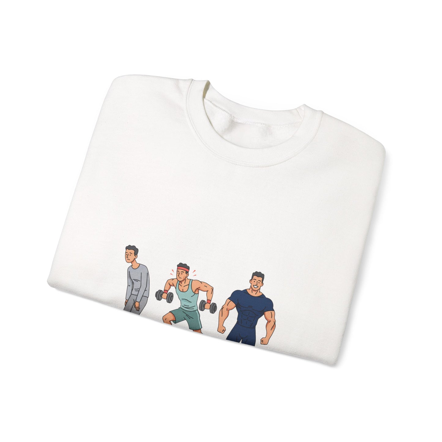 Hard Rock Motivational Sweatshirt | gothic wellness quote, metal font shirt