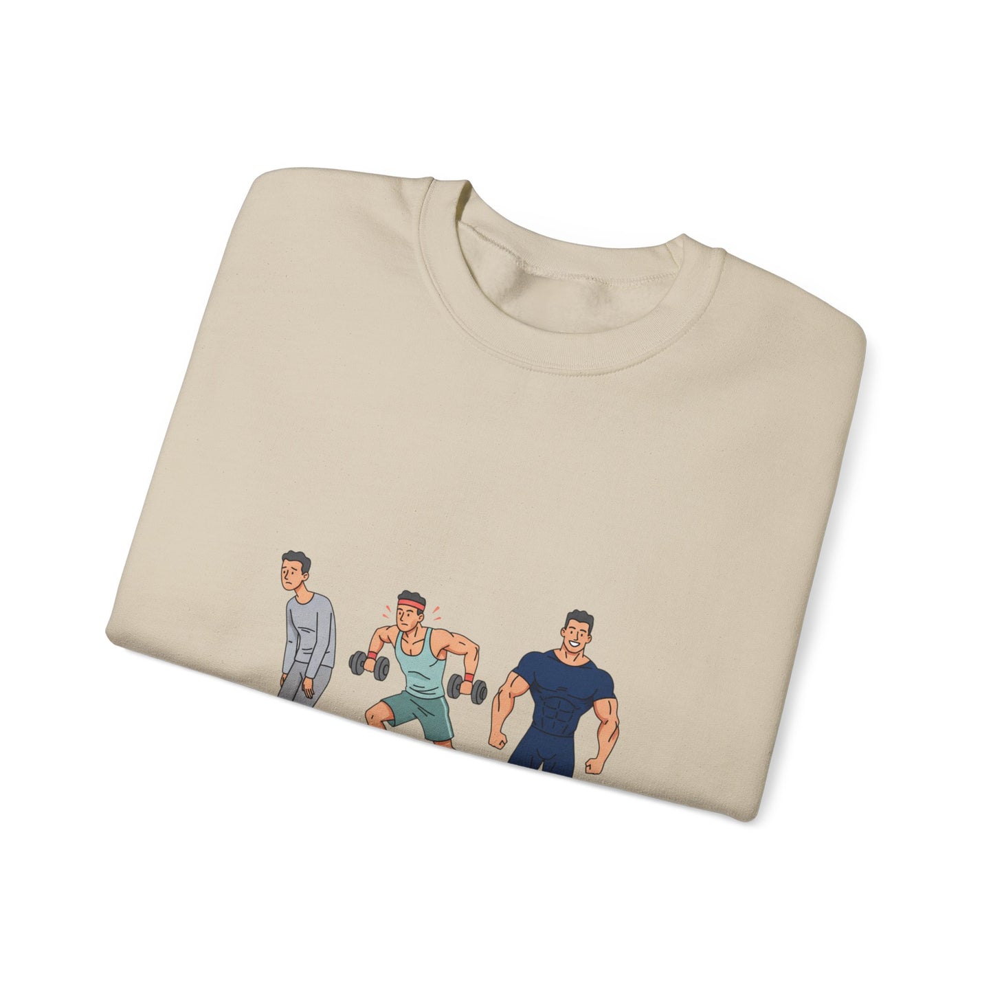 Hard Rock Motivational Sweatshirt | gothic wellness quote, metal font shirt